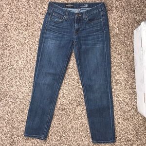 J.Crew Cropped Matchstick Denim Jeans